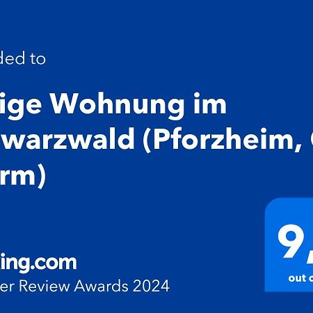 Ruhige Wohnung Im Schwarzwald Pforzheim Kültér fotó